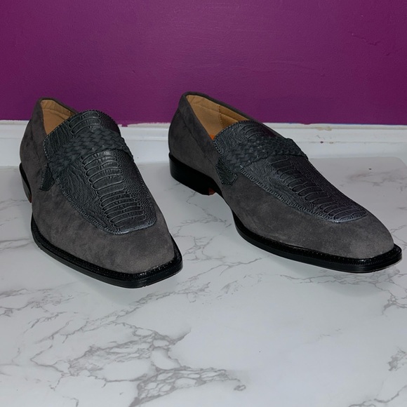 Antonio Cerrelli Other - NWOT MENS Antonio Cerrelli Elite Gray Formal Shoes